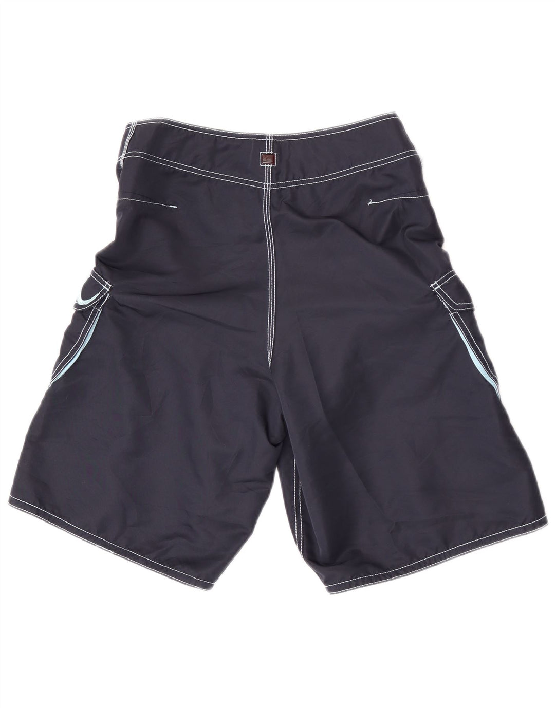 Męskie spodenki kąpielowe Quiksilver Graphic Cargo, średni granatowy poliester