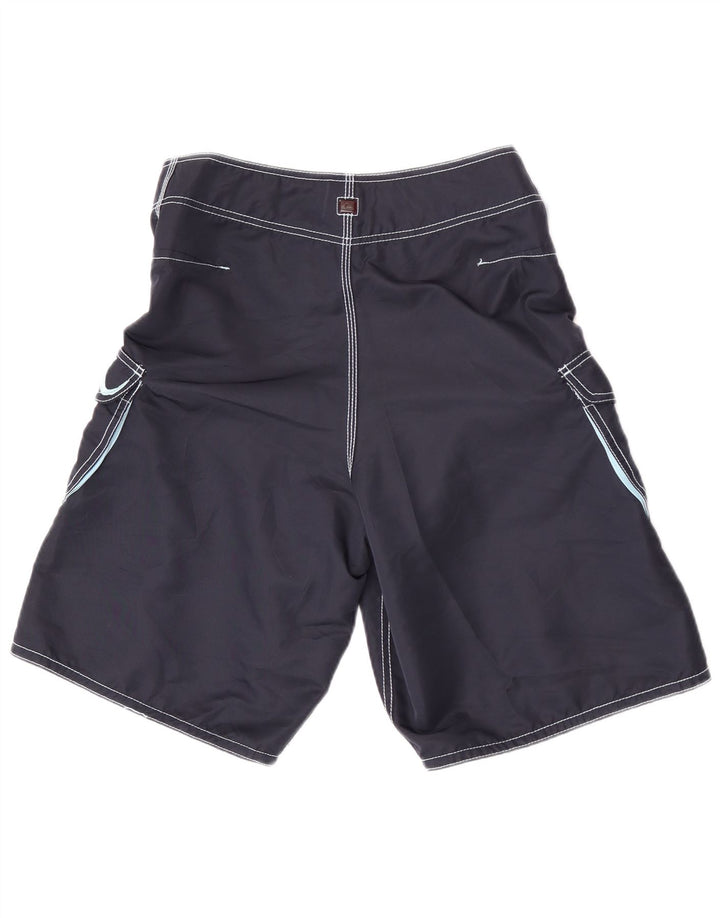Męskie spodenki kąpielowe Quiksilver Graphic Cargo, średni granatowy poliester