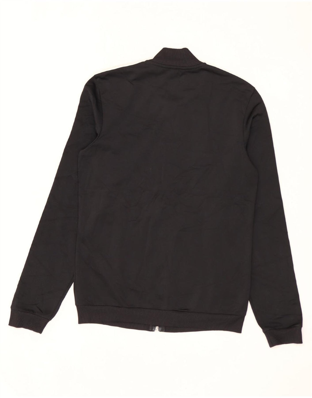 Damska kurtka dresowa ADIDAS UK 4/6 XS, czarny poliester