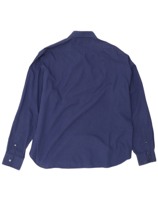 Koszula męska Yves Saint Laurent 2XL Granatowa, bawełniana