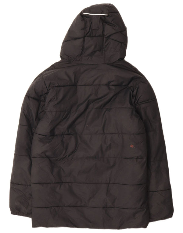 Wyściełana kurtka chłopięca z kapturem Columbia 15-16 lat XL, czarna nylonowa