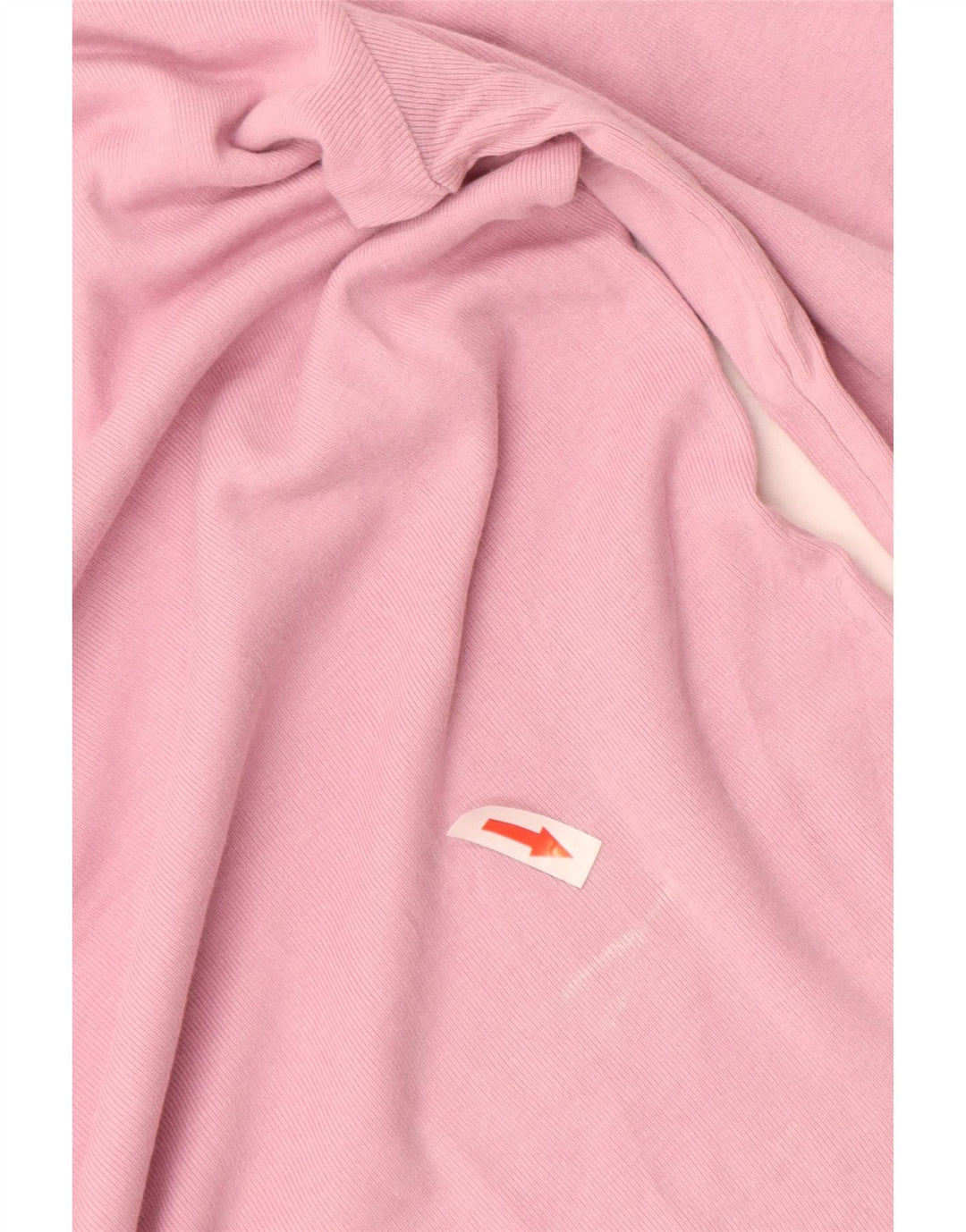 Damski top graficzny Benetton z długim rękawem, UK 12, średni róż