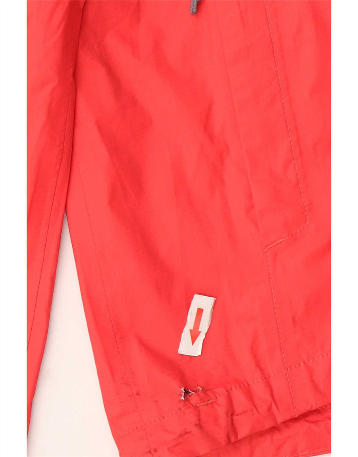 Damska kurtka przeciwdeszczowa z kapturem The North Face UK 10, mała pomarańczowa