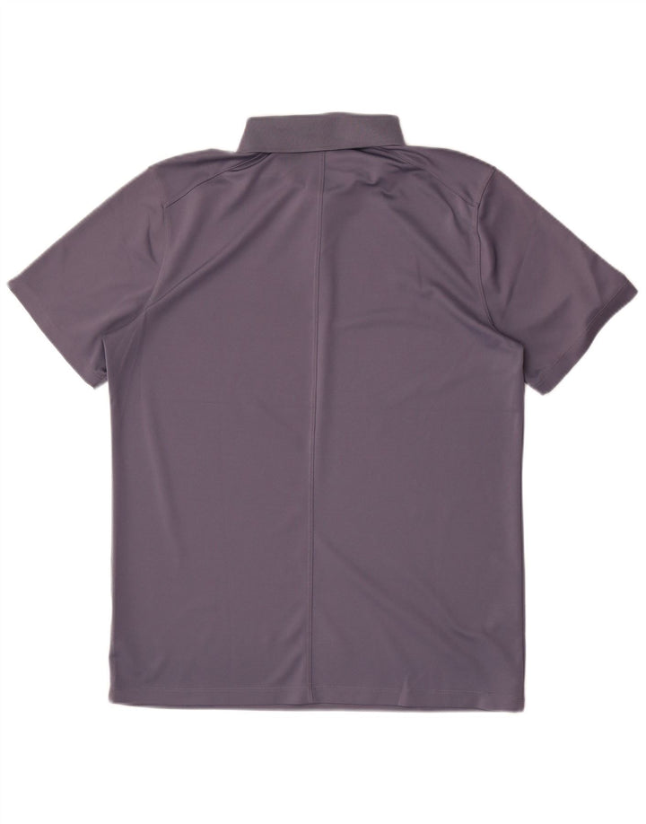 Męska koszulka polo Nike Dri Fit, duża, szara