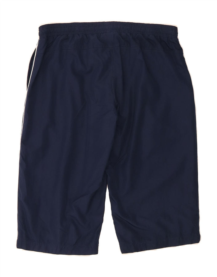 NIKE Womens Sport Shorts UK 16 Large  Navy Blue Polyester Vintage Nike and Second-Hand Nike from Messina Hembry 