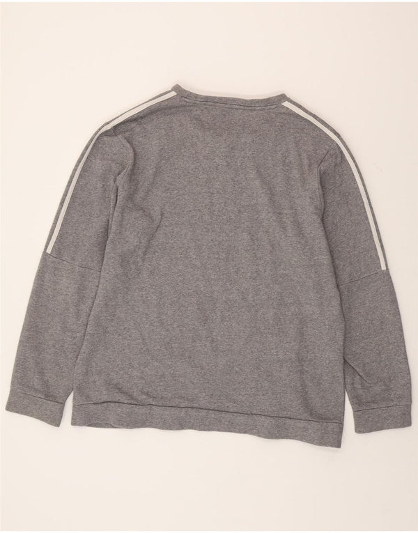 Adidas Męska Bluza Sweter XL Szara Bawełna