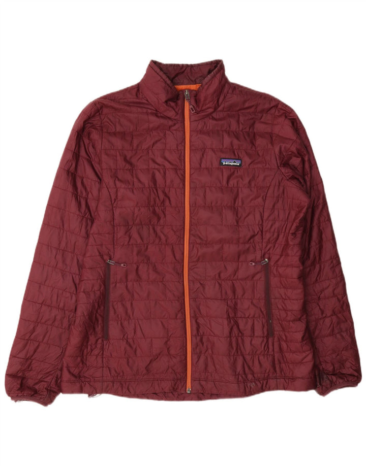 Damska ocieplana kurtka Patagonia UK 18 XL, bordowy poliester