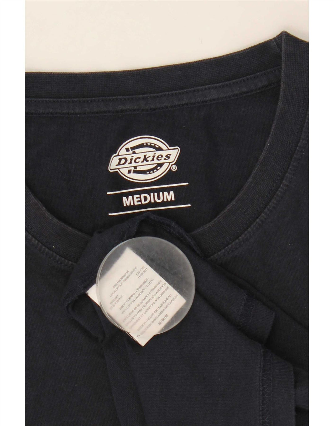 Męska koszulka z grafiką Dickies, średnia, granatowa bawełna