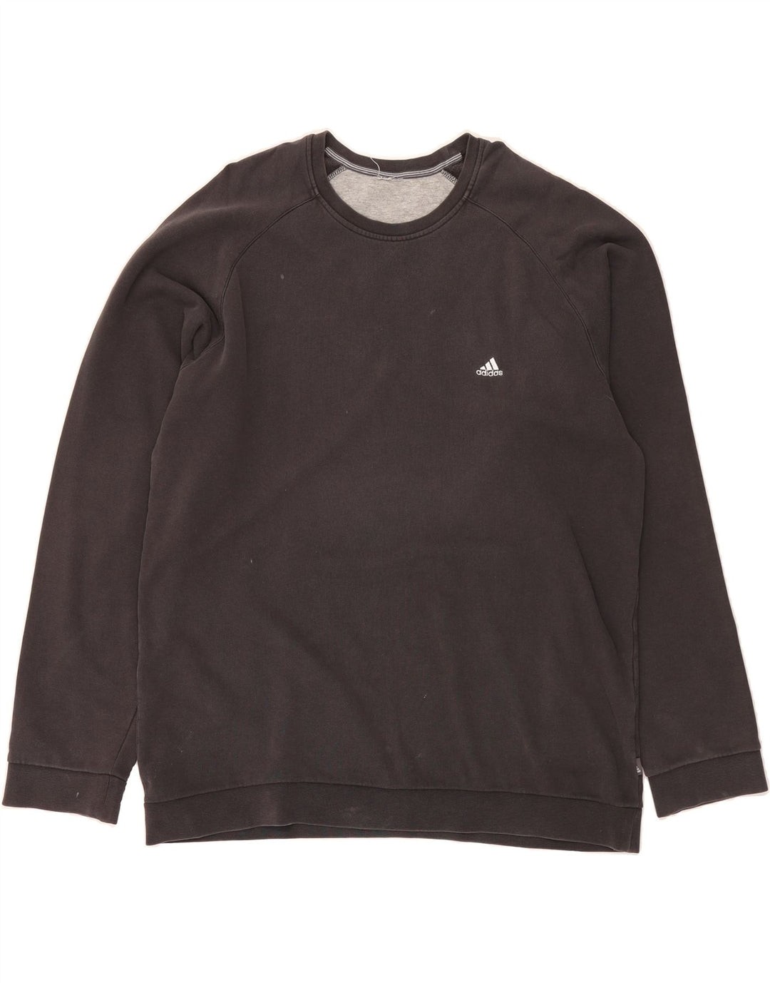 ADIDAS Mens Sweatshirt Jumper XL Black Cotton Vintage Adidas and Second-Hand Adidas from Messina Hembry 