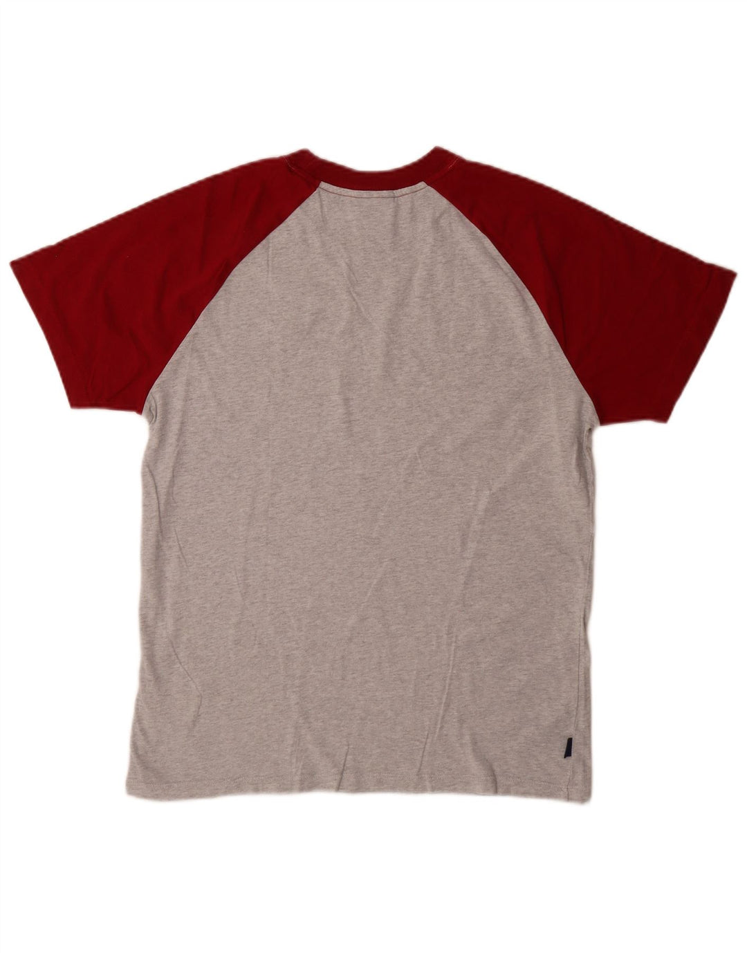 T-shirt męski Superdry, bawełniany, średnioszary, z blokami kolorów