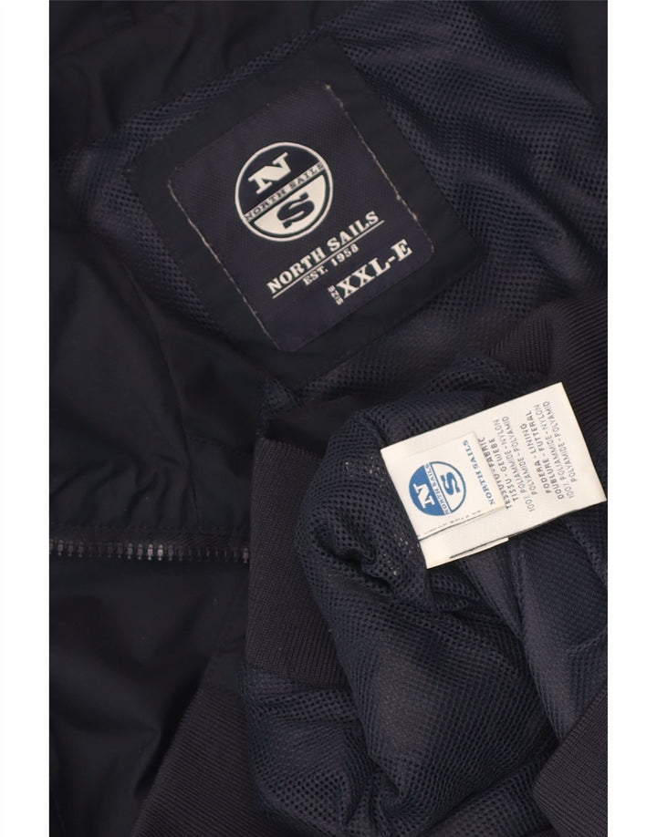 Męska kurtka bomberka North Sails UK 44 2XL Granatowa, poliamidowa