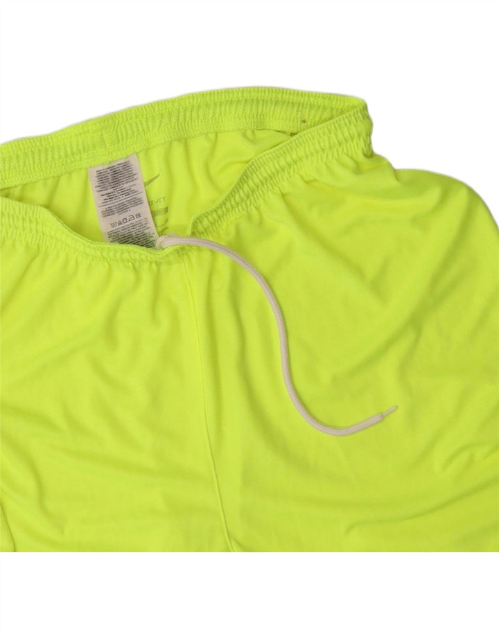 Męskie spodenki sportowe Nike Graphic XL, żółte, poliestrowe