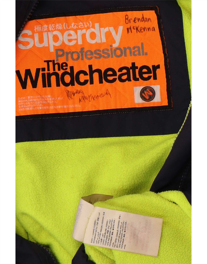 Damska kurtka wiatrówka Superdry The Windcheater UK 14, średni granat