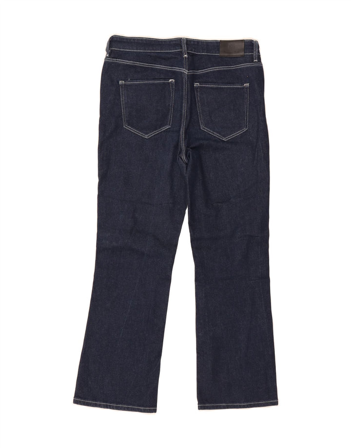MASSIMO DUTTI Womens Bootcut Jeans EU 40 Medium W30 L27 Navy Blue Cotton Vintage Massimo Dutti and Second-Hand Massimo Dutti from Messina Hembry 
