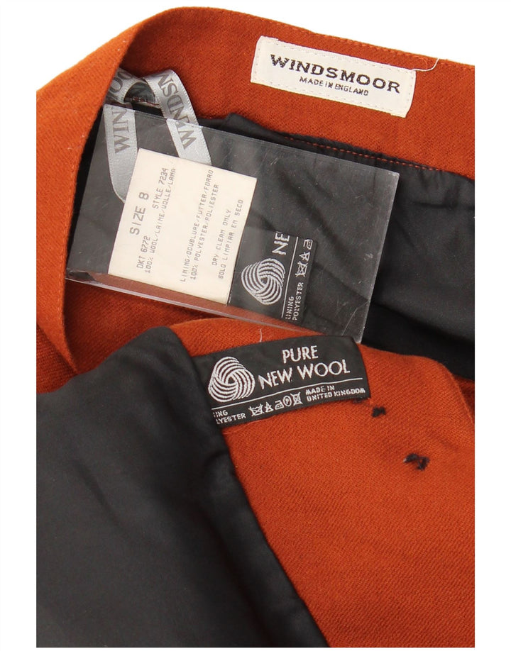 Damski zestaw dwuczęściowych spódnic Windsmoor Oversize UK 8 Small W26 Brązowa nowa wełna