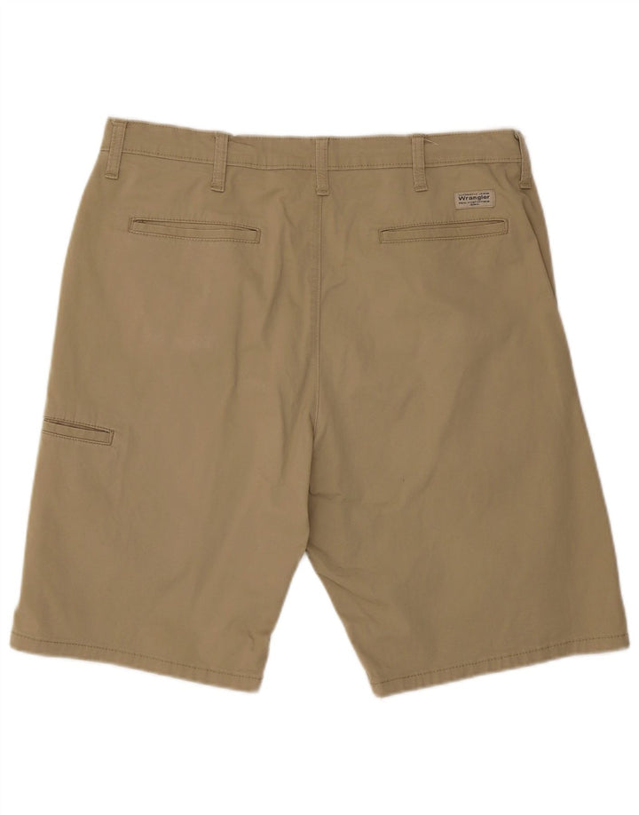 Męskie spodenki cargo Wrangler W36, duże, beżowe, bawełniane