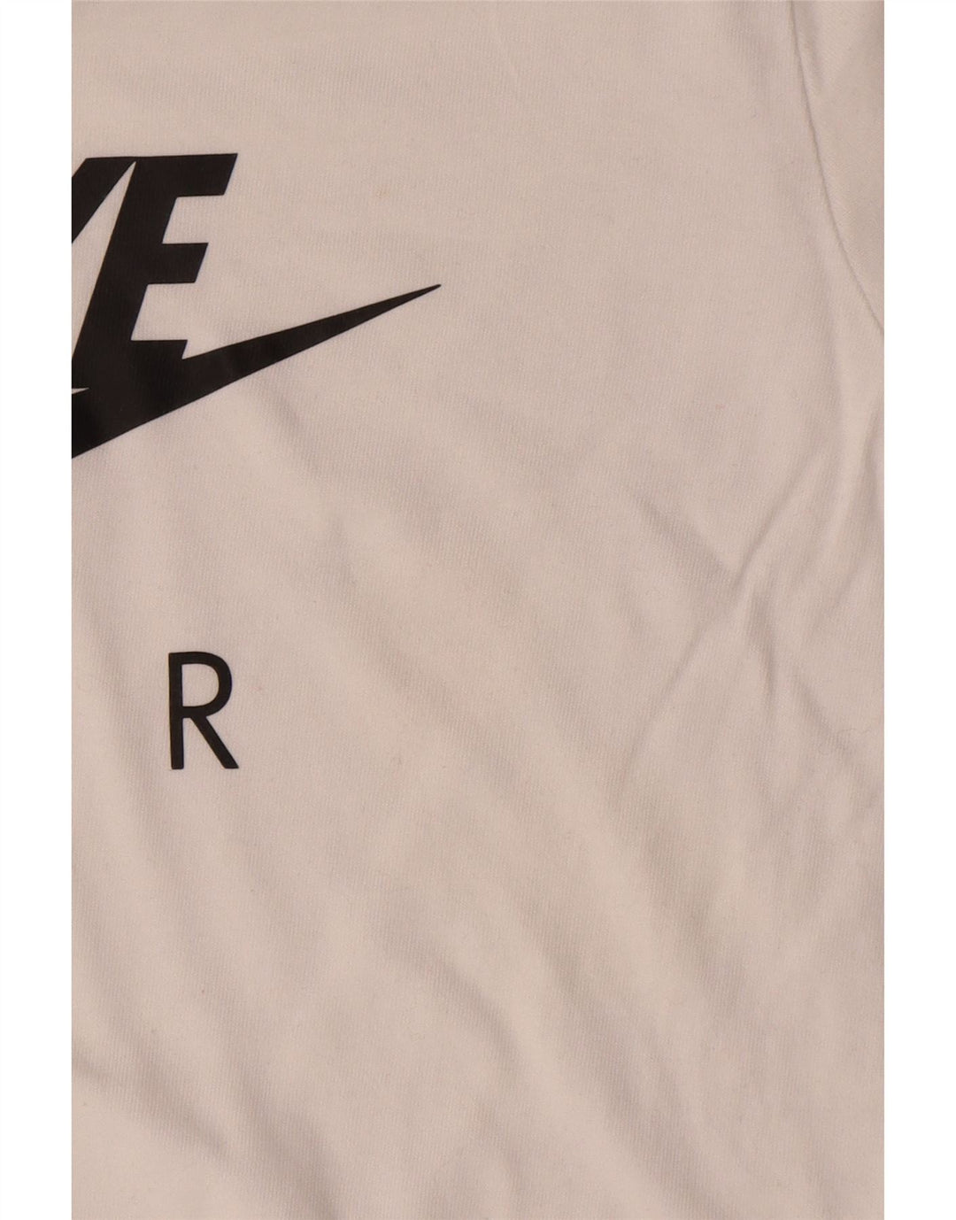 Chłopięcy T-shirt z grafiką NIKE, 10-11 lat, średnia biała bawełna