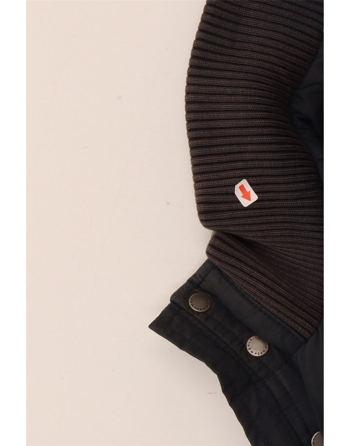 Kurtka męska Woolrich Utility UK 40, duża, granatowa, bawełniana