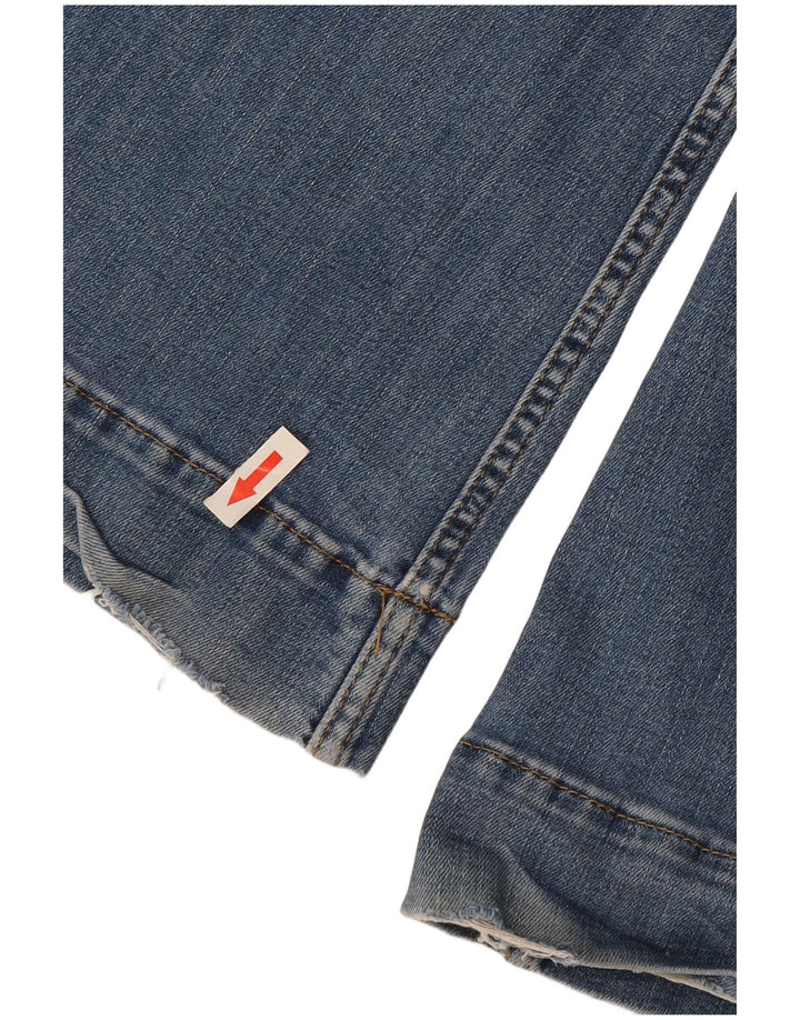 Damskie jeansy rozkloszowane Monsoon UK 12 Medium W30 L31 Niebieskie bawełniane