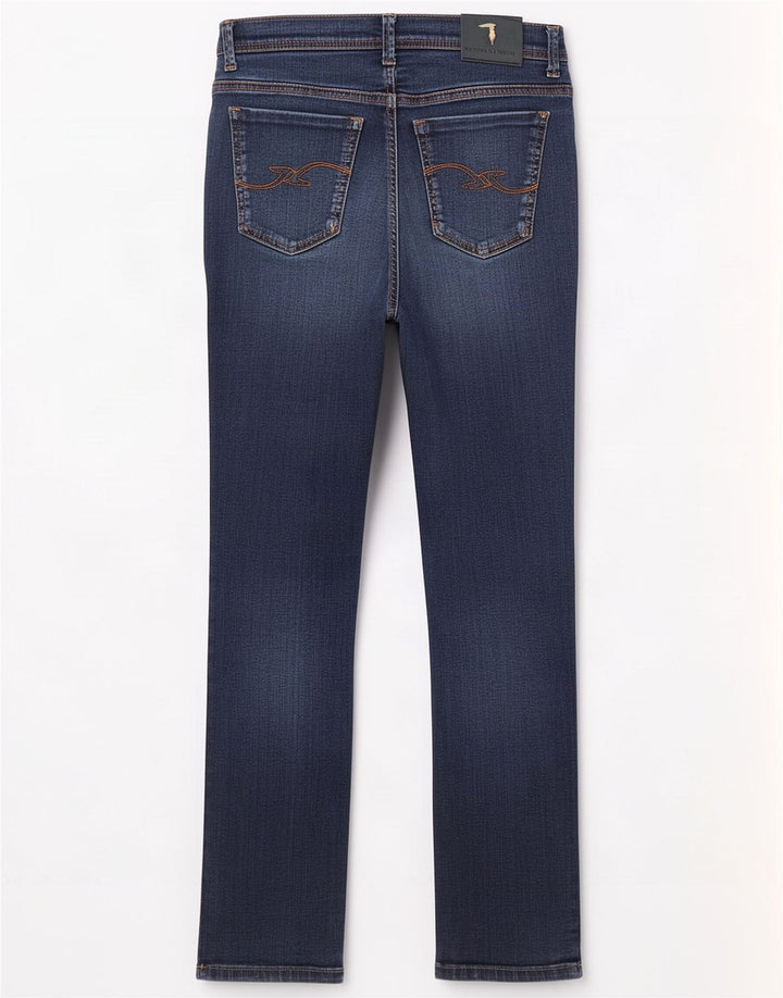 Damskie jeansy Trussardi W28 L28 Niebieskie