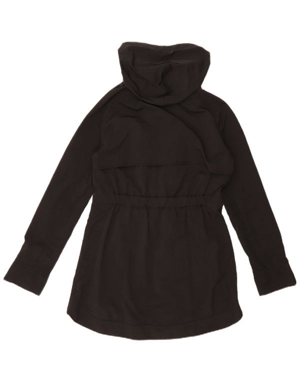 Damska kurtka typu parka oversize Ted Baker z kapturem, rozmiar 1 XS, czarna, poliestrowa