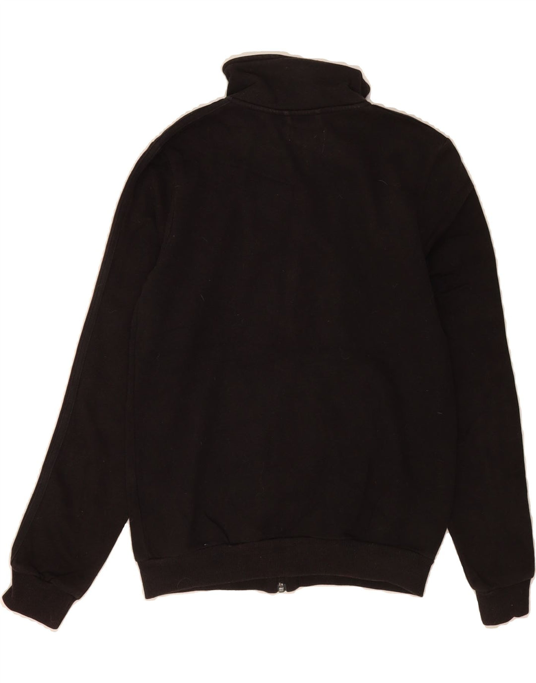 ADIDAS Womens Tracksuit Top Jacket UK 10 Small Black Cotton Vintage Adidas and Second-Hand Adidas from Messina Hembry 