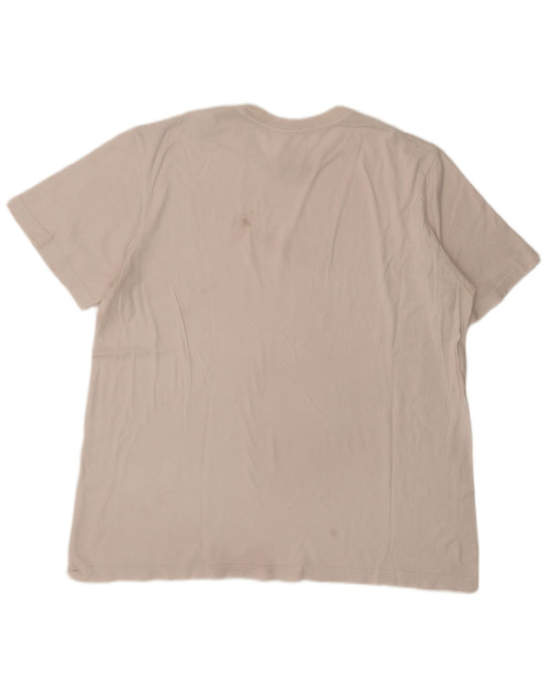 Męski T-shirt Nike Standard Fit Graphic Top 2XL Off White