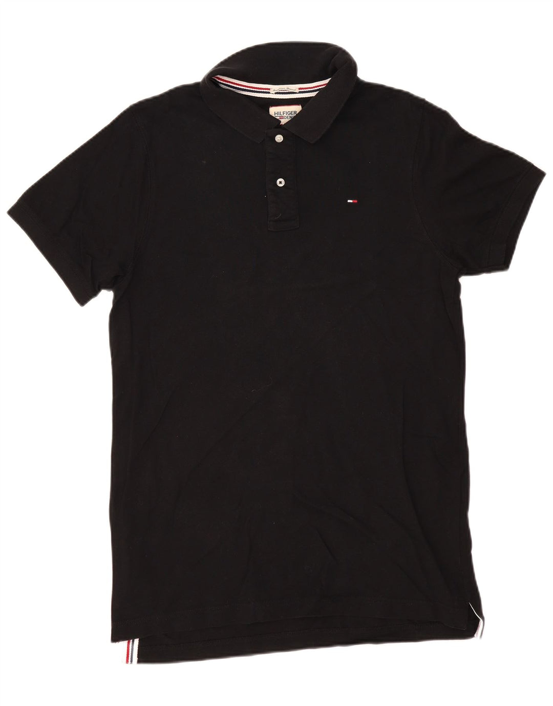 Męska koszulka polo TOMMY HILFIGER XL, czarna, bawełniana