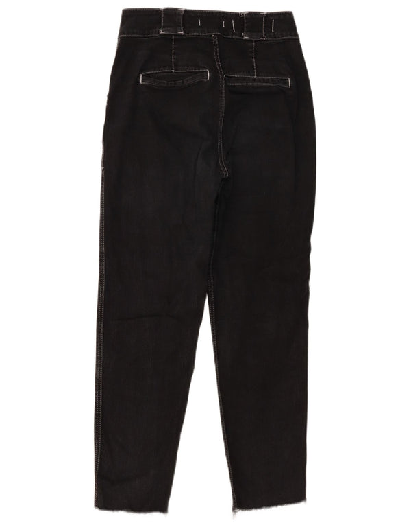 Dżinsy damskie Hollister Mom Straight US 5 Medium W27 L27 Czarne
