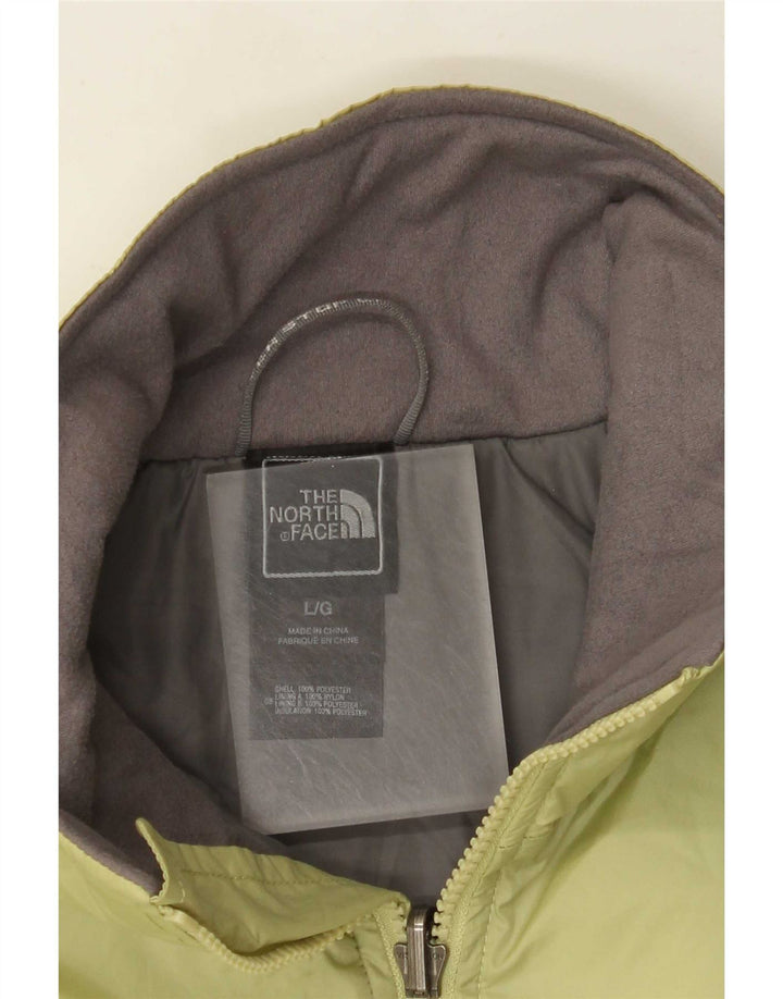 Damska kurtka wiatrówka The North Face UK 16, duża, żółta, poliestrowa
