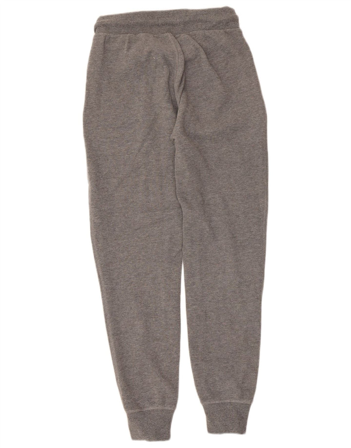Damskie spodnie dresowe SUPERDRY z grafiką Joggers UK 8 Small Grey Flecked