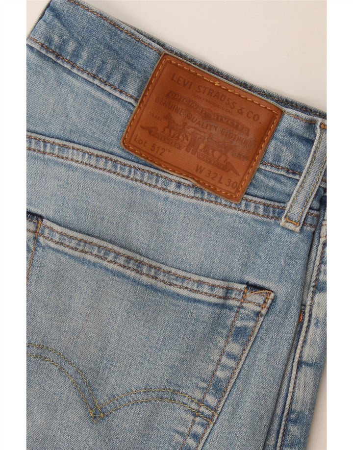 Męskie jeansy Levi's 512 Slim Tapered W32 L30 Niebieska bawełna
