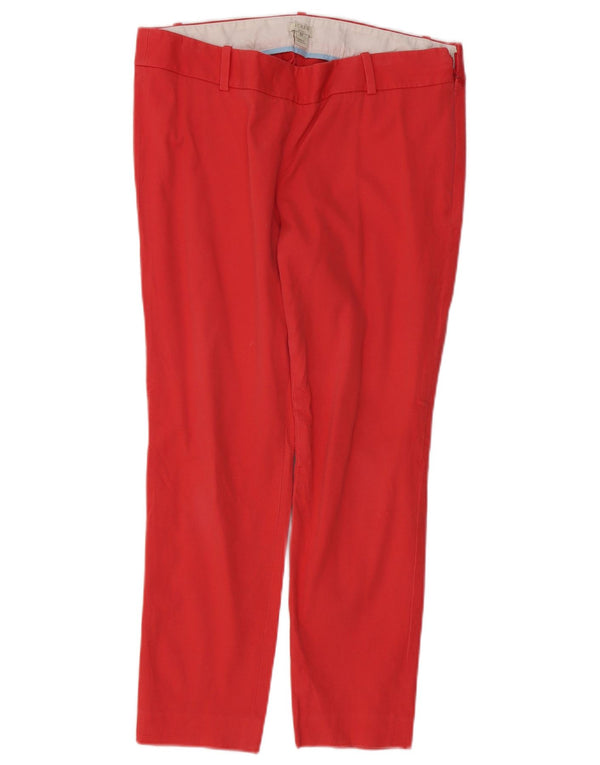 Spodnie damskie J. CREW o krótkim kroju US 10 Large W32 L25 Red