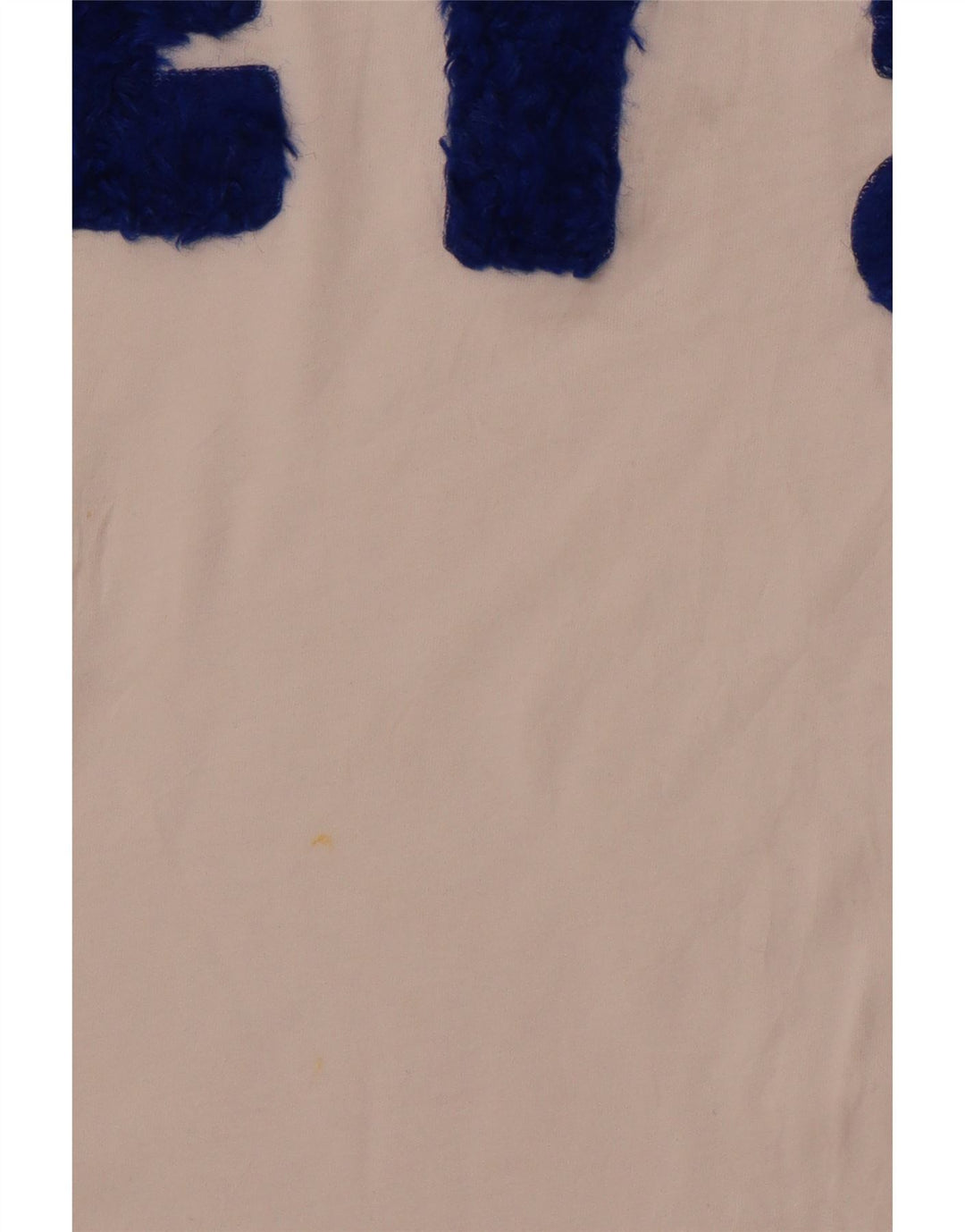 Dziewczęcy graficzny top ZARA z długim rękawem 9-10 lat, biała bawełna