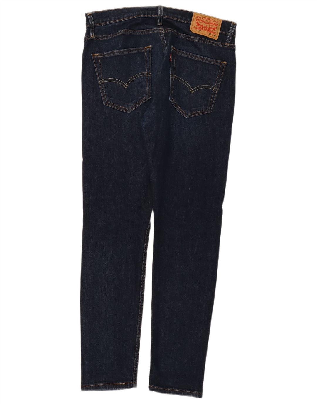 Męskie jeansy LEVI'S 512 Slim Tapered W32 L32 Granatowa bawełna