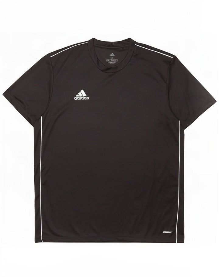 Adidas Męski T-shirt Aeroready Top XL Czarny Poliester