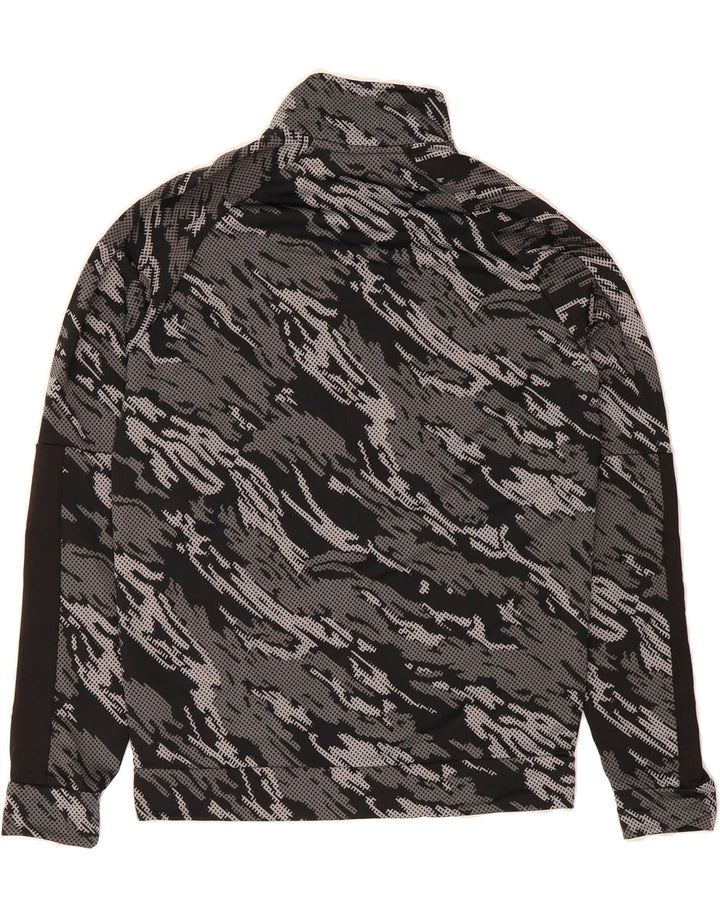 PUMA Mens Tracksuit Top Jacket Small Black Camouflage Polyester Vintage Puma and Second-Hand Puma from Messina Hembry 