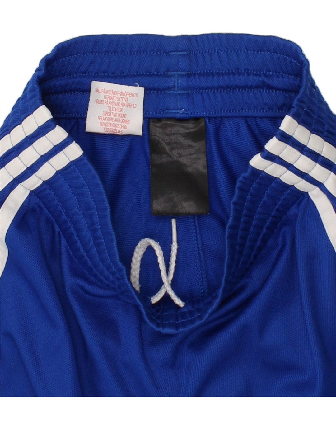 ADIDAS Boys Sport Shorts 7-8 Years Blue Polyester Vintage Adidas and Second-Hand Adidas from Messina Hembry 