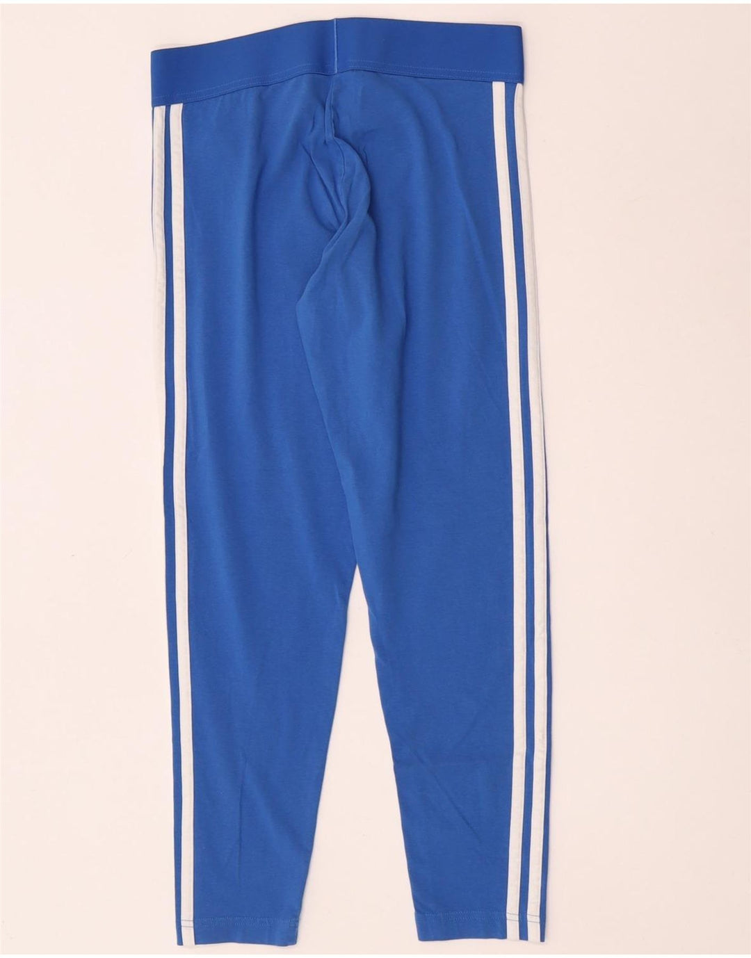 Legginsy damskie Adidas UK 12/14 Średni niebieski, bawełniany