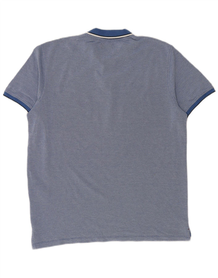 Męska koszulka polo Jack & Jones XL, niebieska, bawełniana
