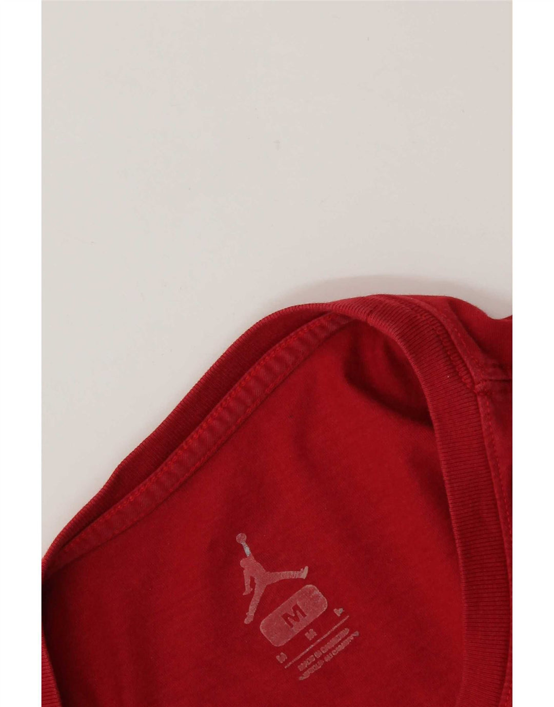 Męski T-shirt Jordan Air Graphic Top, średni czerwony