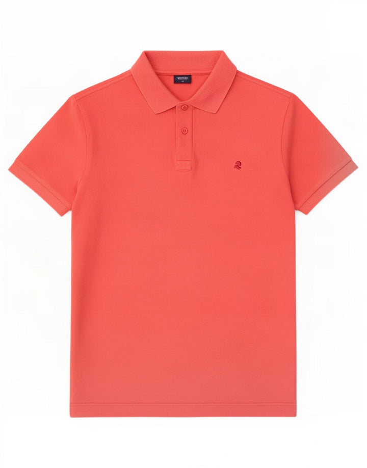 Męska koszulka polo Invicta IT 52, duża, różowa, bawełniana