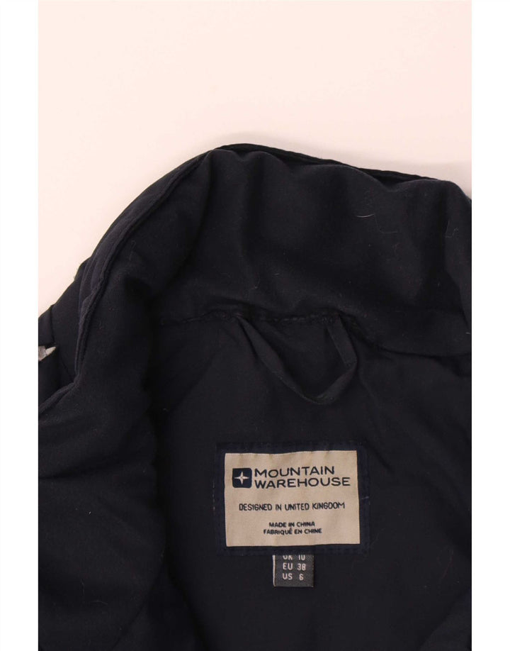 Damska kurtka oversize typu parka Mountain Warehouse UK 10, mała, granatowa