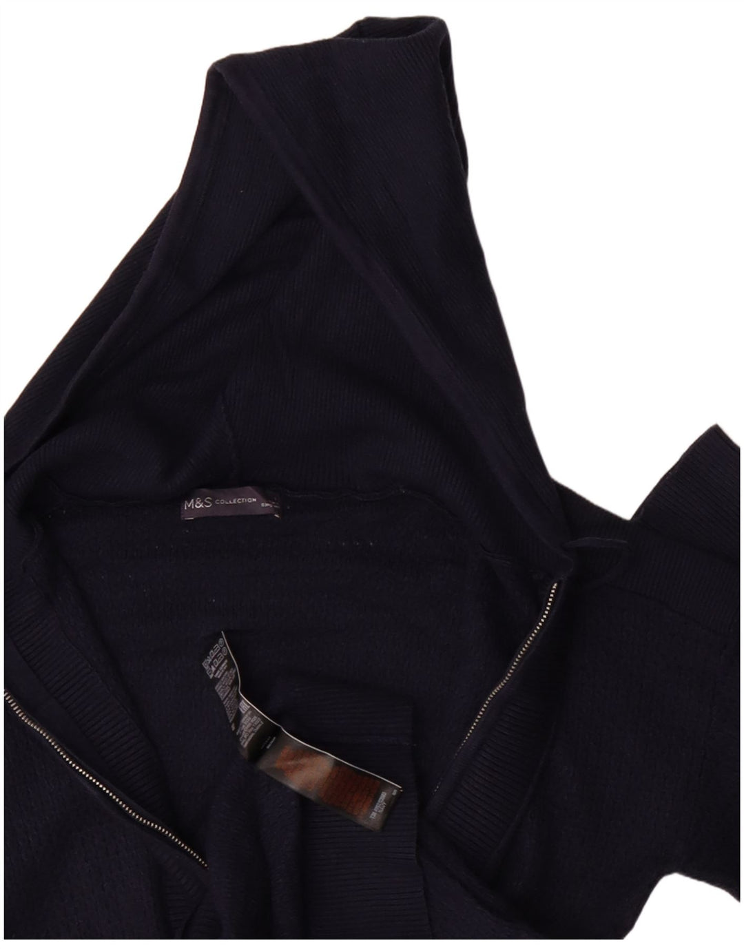 Sweter damski Marks & Spencer UK 10 Small, granatowy, wiskoza