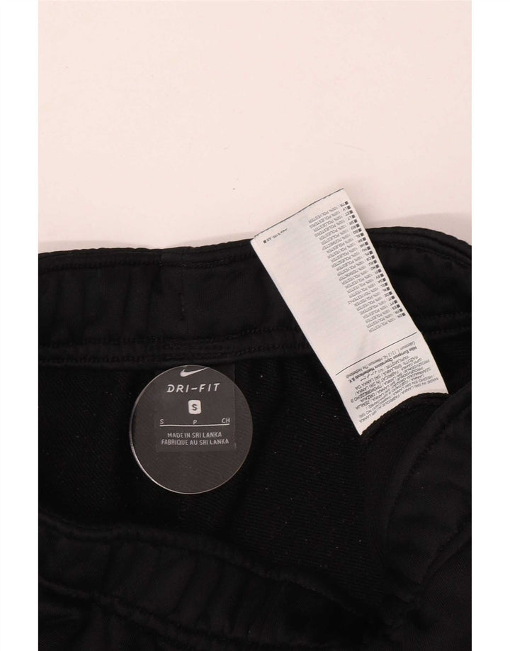 Męskie spodnie dresowe Nike Dri Fit, małe, czarne, poliestrowe