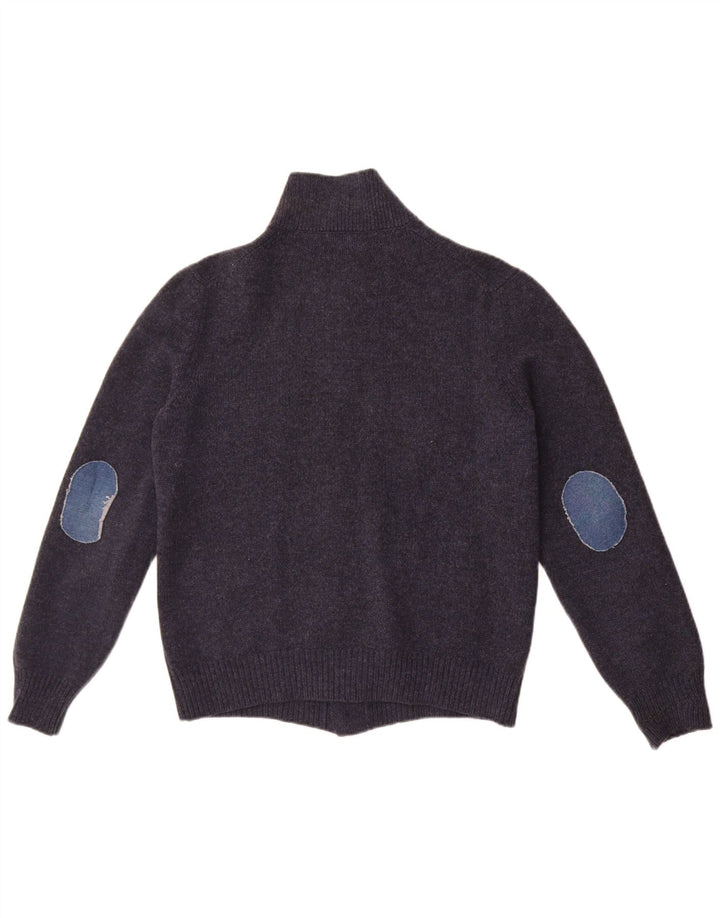 Męski sweter wojskowy, mały, granatowy