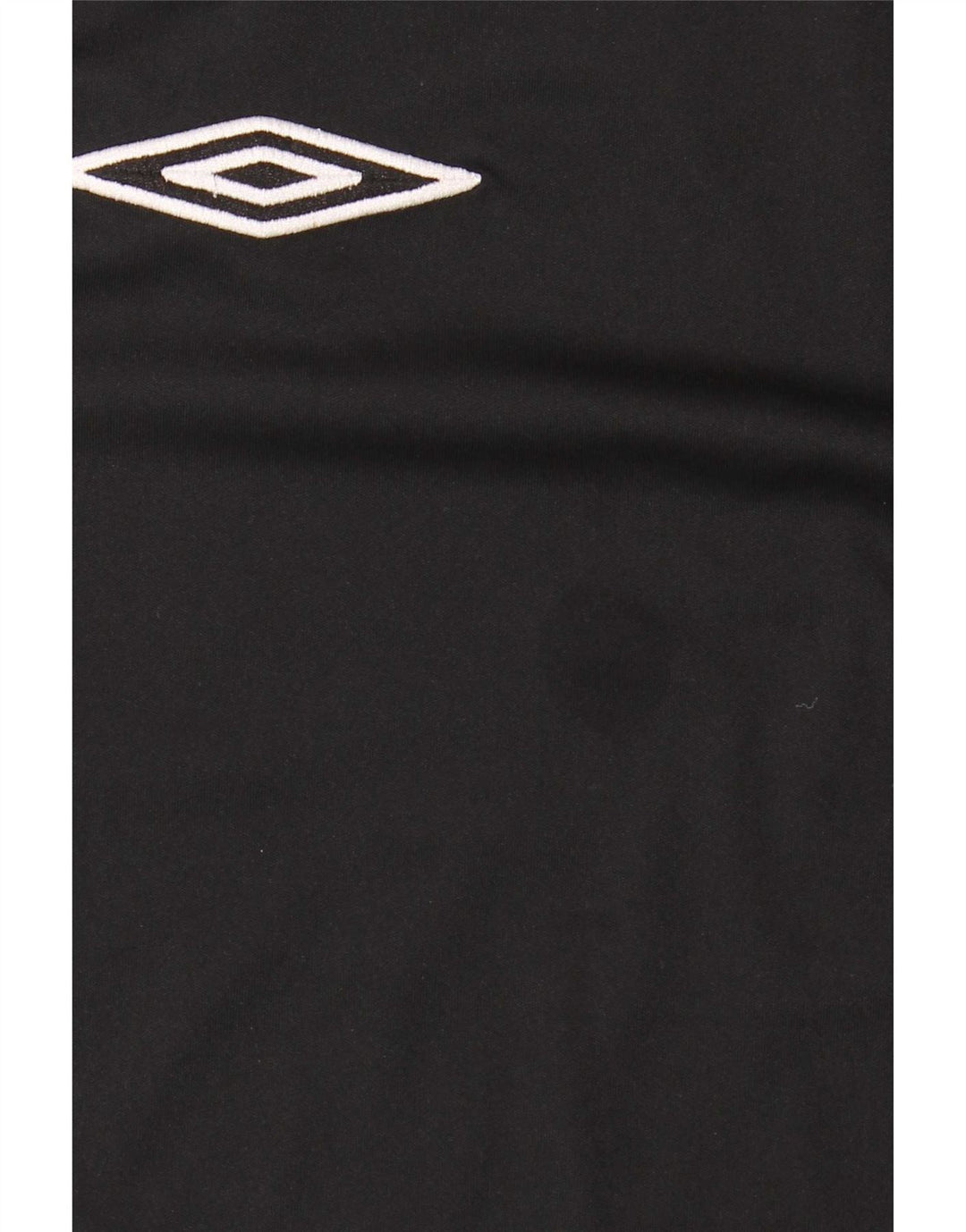 Męska koszulka z grafiką Umbro, top XL, czarny poliester z blokami kolorów