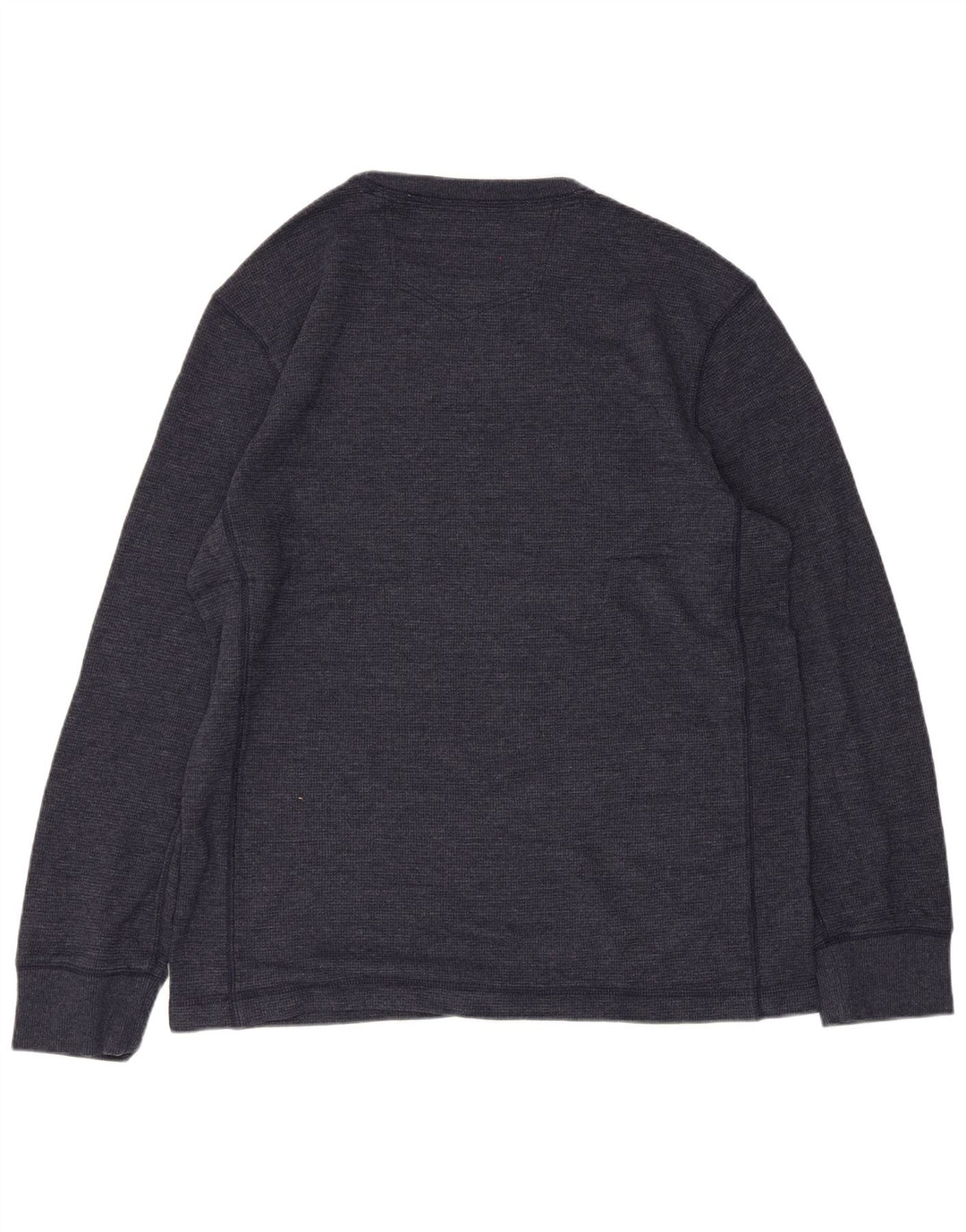 EDDIE BAUER Męski top z długim rękawem, średnio granatowy, bawełniany