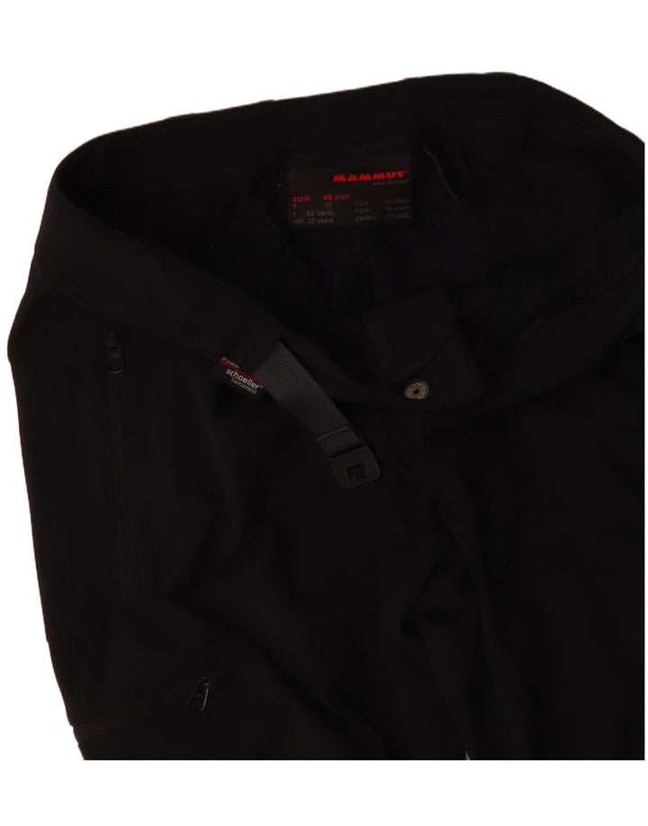 Damskie spodnie typu casual cargo MAMMUT W32 L30 w kolorze czarnym