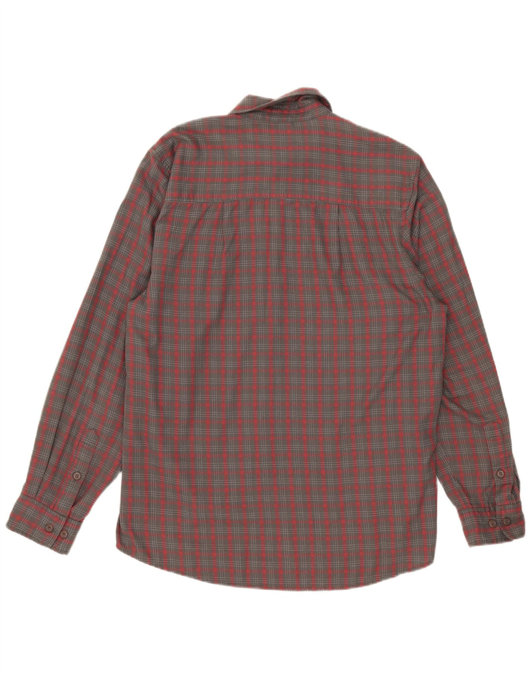 Męska koszula flanelowa Adidas, średnio szara